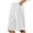 AA-White, variant on QATAINLAV Womens Shorts Dressy Casual Summer Wide Leg Bermuda Shorts Lightweight Cotton Linen Knee Length Beach Shorts with Pockets Pink M Prime Sales of The Day