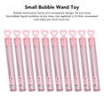 thumbnail image 3 of Bâtons à Bulles, 10 Pcs Baguettes à Bulles Mignonnes Roses Largement pour Fête, 3 of 7