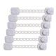 thumbnail image 2 of Candados de seguridad para niños Dreambaby Twist 'N Lock L1435 blancos, paquete de 6, 2 of 9