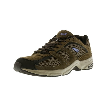 Women's Avi-Volante Country Medium Brown / Purple Ankle-High Nubuck Hiking Shoe -