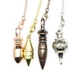 thumbnail image 2 of Dowsing Metal Pendulum Pendant For Pendulums Bullet Pyramid Pendule Reiki Amulet, 2 of 8
