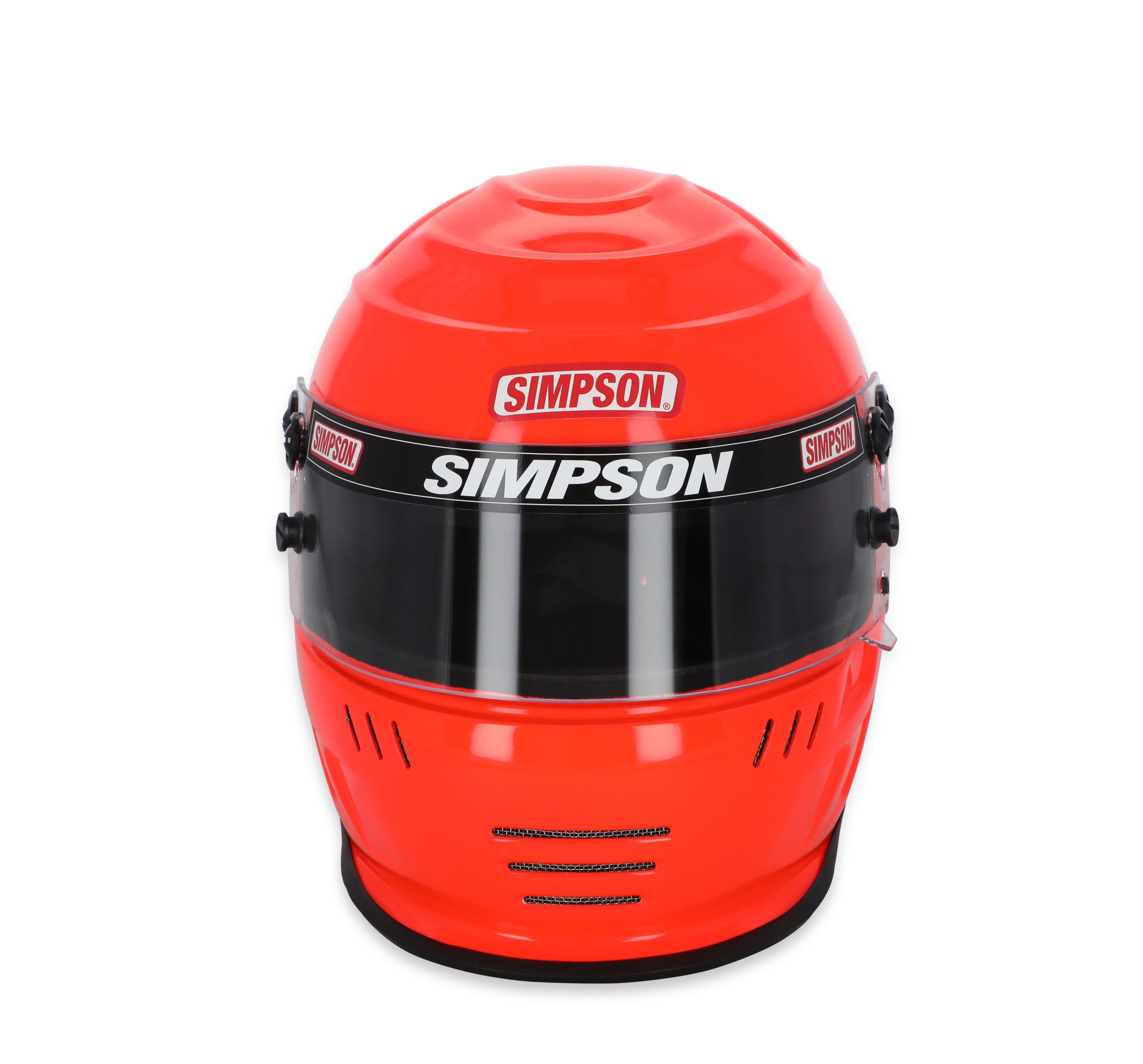 Simpson Racing 770718S SA2020 Speedway Shark Racing Helmet 7-1/8 Safety Orange
