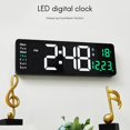 thumbnail image 3 of Control remoto Reloj de pared electrónico Alarma de pared dual Naranja TUNC Sencillez, 3 of 5