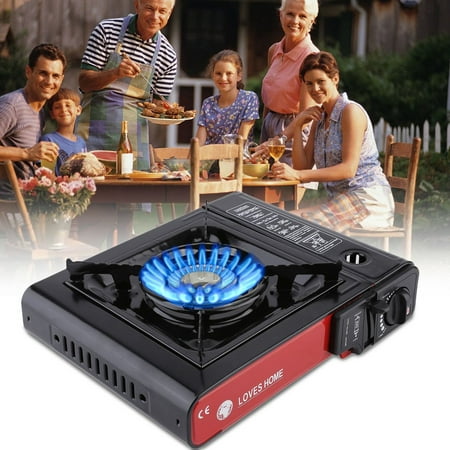 Portable Single Burner Outdoor Butane Gas Camping Stove Tabletop