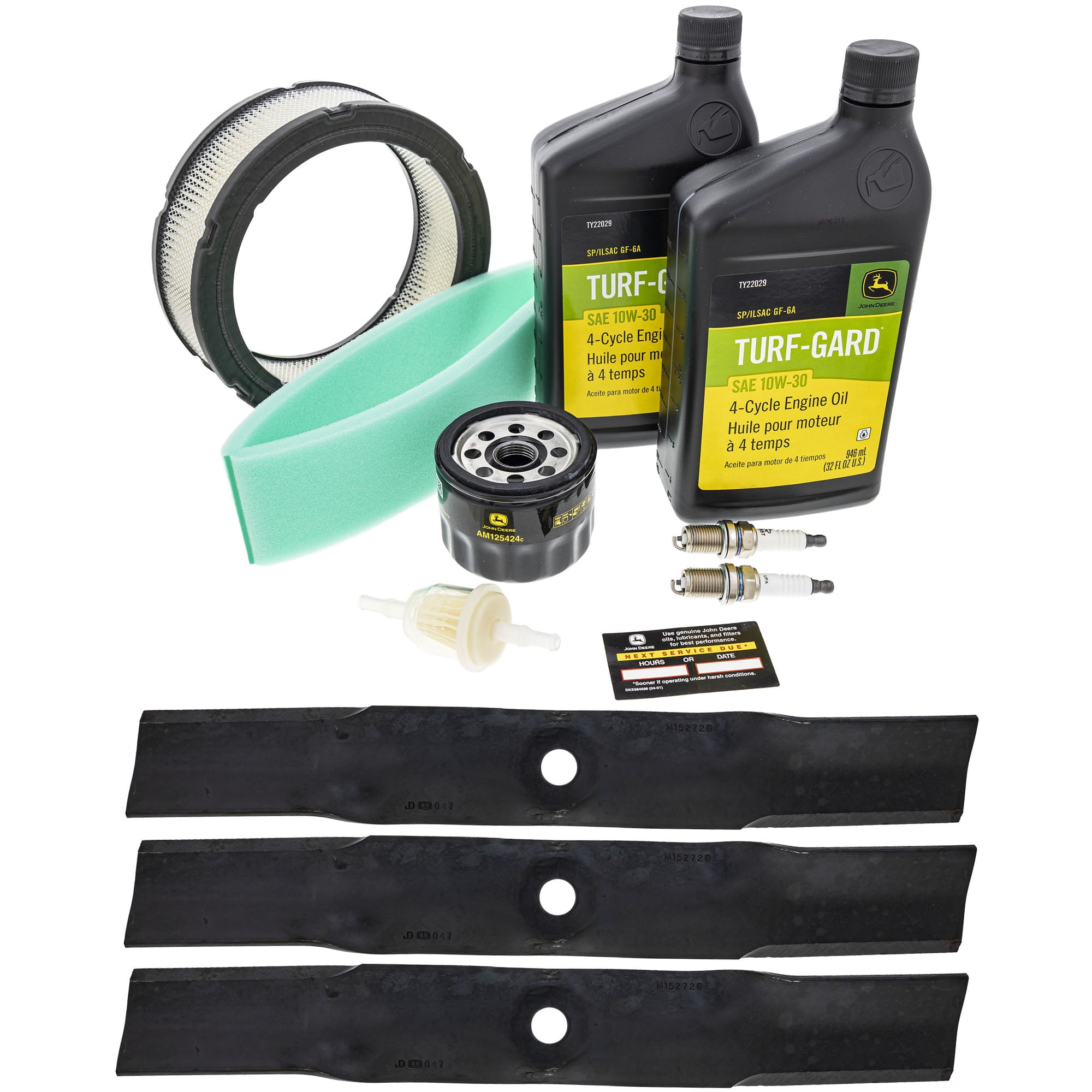 John Deere OEM Model LX288 (S.N. 090,000) Maintenance Kit and Mulching