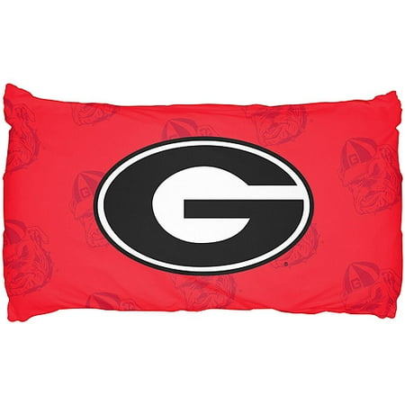 NCAA Pillow Case, Georgia Bulldogs