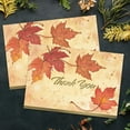thumbnail image 4 of Great Papers! Folded Thank You Note Card Fall Leaves 4.875" x 3.375" 50/Pack (2017002), 4 of 4