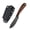 Black Blade, variant on SDOKEDC DC53 Steel Fixed Blade Knife, Micarta Handle, Kydex Sheath, EDC Outdoor Camping