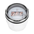 thumbnail image 1 of Fuel Level Meter, Smart Boat Fuel Gauge Practical 2in Waterproof  For Boat For Marine For Car European Standard White, 1 of 8