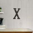 thumbnail image 2 of Sale! Tanuke Pendant Wrought Iron Decorations Creative Diy House Number Casts Iron Metal Letters Pendant Decoration 1 Metal Letter Decoration, 2 of 3