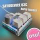 thumbnail image 2 of Sayodevice Osu O3c Rapid Trigger Hall Switches Magnetic Linear Switches Keyboard With Knob And Screen,copy Paste,shotcut,macro Hotswap Mini Keypadaa, 2 of 5