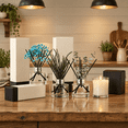Flower Reed Diffuser Set Eucalyptmint Scent For Bathroom Accessories ...