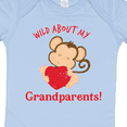 thumbnail image 4 of Inktastic Wild About my Grandparents Boys or Girls Baby Bodysuit, 4 of 5
