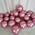 thumbnail image 4 of Metallic Pink Balloons 12 inch Chrome Pink Balloons for Birthday Wedding Anniversary Festival Party Decorations 53 pcs, 4 of 4