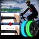 thumbnail image 2 of Brazalete con luz LED recargable por USB, 4 unidades, brazalete reflectante LED para correr, pulsera de luz LED de seguridad con tira intermitente ajustable para brazo, muñeca, tobillo y, 2 of 5