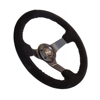 NRG Innovations NRG-RST-002RCF Carbon Fiber Aluminum 6-Bolt 320mm
