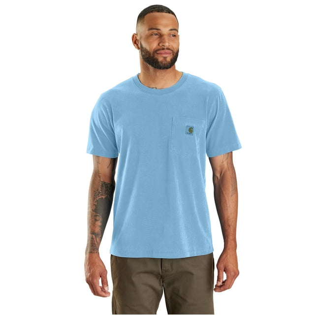 Camiseta Carhartt para hombre, de corte holgado, ligera y manga corta