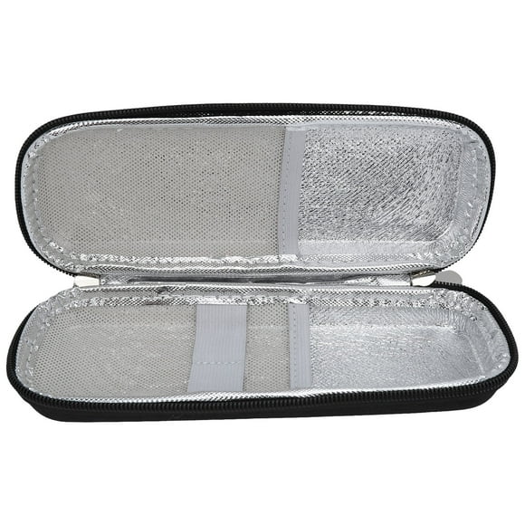 Insulin Cooler Simple Portable Multi Layer Zipper Design Insulin Pen Medication Diabetic Supplies Travel Cooler Bag Medication Cooler Bag Medication Cooler Bag, for Diabetic