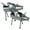 Flying Silver, variant on Zeckos White Finish Metal Flying Pig Standing Planters Set of 2