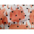 thumbnail image 5 of oneOone Cotton Poplin Dark Peach Fabric Polka Craft Projects Decor Fabric Printed By The Yard 42 Inch Wide, 5 of 6