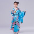 thumbnail image 3 of Kids Pajamas Girls Traditional Dress Kimono Robe for Yukata Anime Casual Loose Trendy Pajama Set Size 2-3 Y, 3 of 3