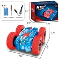 thumbnail image 6 of HNH Spider RC Stunt Cars for Kids, 360°Rotating 4WD Remote Control Car, Spider Toys for 3-10 Year Old Boy Girl Birthday Gift, 6 of 11