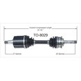 thumbnail image 4 of TrakMotive TO-8029 CV Axle Shaft Premium OEM Replacement, 4 of 4