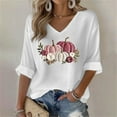 thumbnail image 2 of Blouses for women dressy casual Long Sleeve Polyester and Spandex Soft Clothing XXXL White womens blouses, 2 of 5