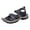 Blue, variant on Womens Hiking Sandals with Arch Support Antislip Outdoor Athletic Walking Shoes Adjustable Strap Camping Water Beach Shoes Blue Size 8.5