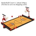 thumbnail image 5 of SALYWEE Basketball Court 250+pcs Micro Building Blocks Desktop Finger Play Toys with Figures for Kids, 5 of 6