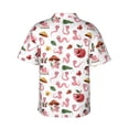 thumbnail image 4 of Qekee Cute Animal print Hawaiian Shirt for Men Short Sleeve Button Down Shirts Beach Tropical Casual Shirts, 4 of 9