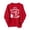 Red 22007, variant on Women Oversized Valentine's Day Sweatshirt Long Sleeve Shirts Casual Loose Pullover Tops Fashion Outfits for Valentines Day
