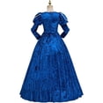 thumbnail image 4 of Tudor Renaissance Dress Women's Elizabeth Tudor Period Dress Historical Medieval Tudor Ball Gown Dress, 4 of 7