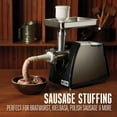 thumbnail image 3 of Weston #8 Electric Meat Grinder & Sausage Stuffer, 650 Watts, 33-0801-W, 3 of 8
