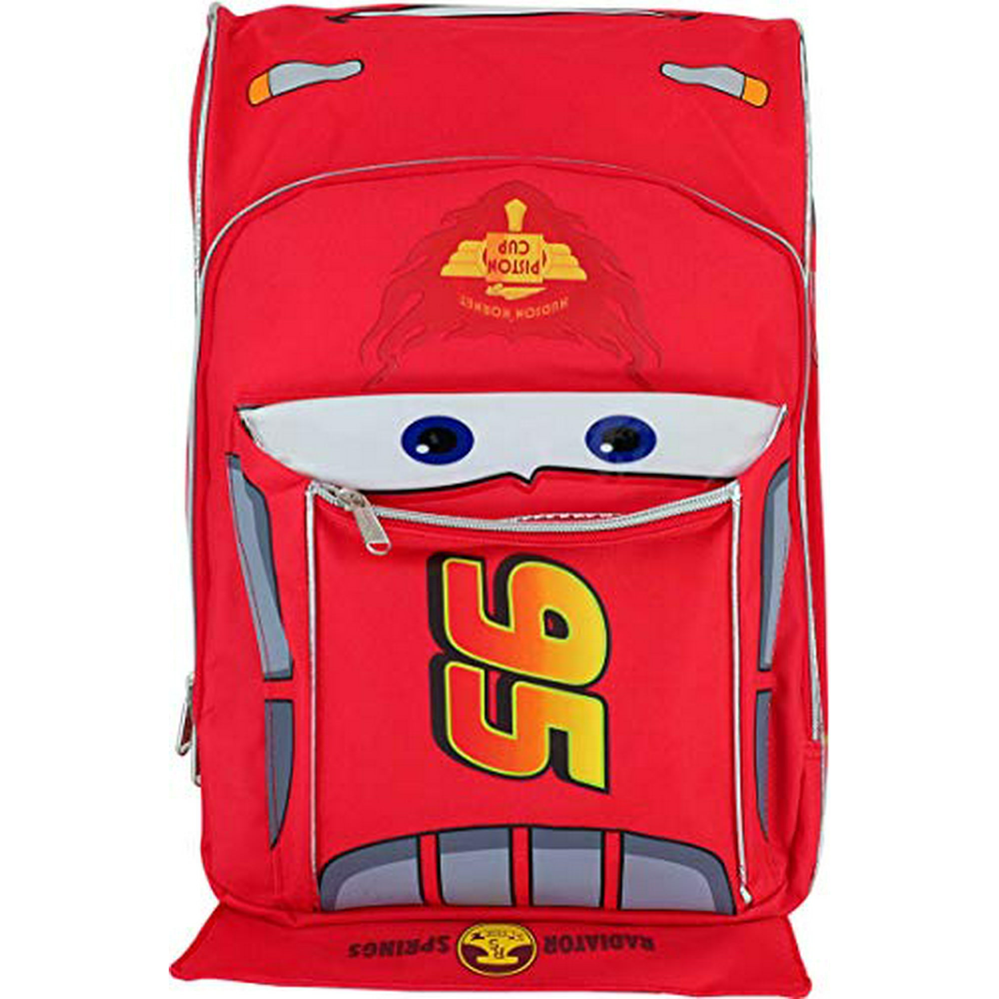 Beymill Pixar Cars Lightning Mcqueen Shape 16 Inch Large School Backpack Other As Shown
