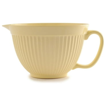 Melamine 1017 Grip-EZ Mixing Bowl, 4 quart, Yellow, 3.8 liters