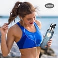 thumbnail image 6 of 1000ml Vacuum Insulated Sports Water Bottle with Foldable Straw Stainless Steel Portable Thermos Cup Cartoon Style Spider Web, 6 of 7