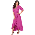 thumbnail image 2 of Vestido largo CKLASS color rosa talla grande 100% poliéster, 2 of 4