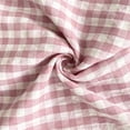 thumbnail image 4 of ClodeEU Women's Plaid High Waisted Wide Leg Pants ,Loose Fit Straight Floor Length Trousers for Summer Pink,Women's Plus L, 4 of 7