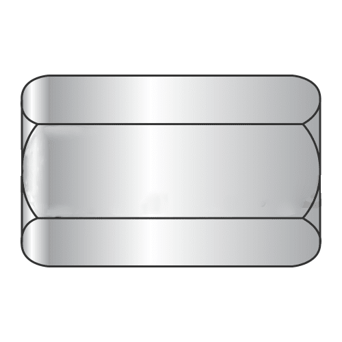 3/8-16 X 1 3/4" (5/8" AF) Hex Coupling Nuts / 18-8 Stainless Steel (Quantity: 90 pcs)