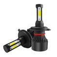 thumbnail image 2 of 2 Piezas LED de Cuatro DYNWAVEMX para Delanteros de Coche 6000LM Bombilla Alto-bajo 6000K H4 9003, 2 of 8