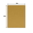 thumbnail image 2 of Metallic Gold Acid Free 16x20 Backing Board - Uncut Photo Mat Board - 50 Sheets, 2 of 3