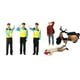 thumbnail image 1 of Figuras de Modelo Coche Kit Pintura Figuras de Diorama Escenario de Resina Adecuadas para Coleccionistas Construcción de Maquetas Decoración, 1 of 9