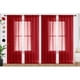 thumbnail image 1 of Cortinas Transparentes SpaceDresser Navidad Rojo 4 Paneles 270x275 cm, 1 of 7