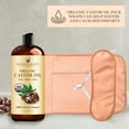 thumbnail image 6 of Handcraft Blends Organic Castor Oil with Pack Wrap Kit, 16 oz, 6 of 6