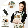 thumbnail image 2 of 5 Pcs Kitchen Set Heat Resistant Oven Mitts and Non-Slip Pot Holders with Adjustable Cooking Apron Bag Shoes Chairs Clothes, 2 of 6