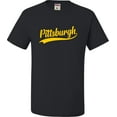 thumbnail image 3 of Go All Out City Of Pittsburgh Pennsylvania Pride Fashion Script T-Shirt Mens/Women/Youth, 3 of 5