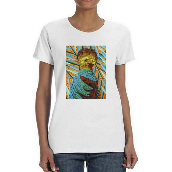Bird In The Tropics I T-Shirt Women -Carolee Vitaletti Designs, Female Medium