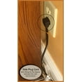thumbnail image 4 of Royal Designs, Inc. Flat Plug Extension Cord for Indoor & Outdoor, 12 ft long, Black, 6 Outlet Prong Grounded Wire UL Listed, Set of 2, 4 of 5