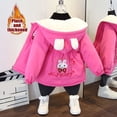 thumbnail image 4 of LOVZFMLL Jackets for Girls Kids's Winter Fleece Jacket 4-6 Years, 4 of 4